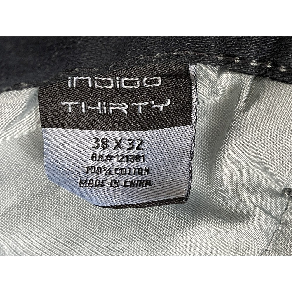 NWT! Indigo Thirty Mens Sz 38/32 Dark Wash Jeans - Picture 6 of 9